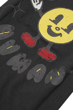 "SMILEY" LITTLE HUMAN™ TEE IN CHARCOAL GREY