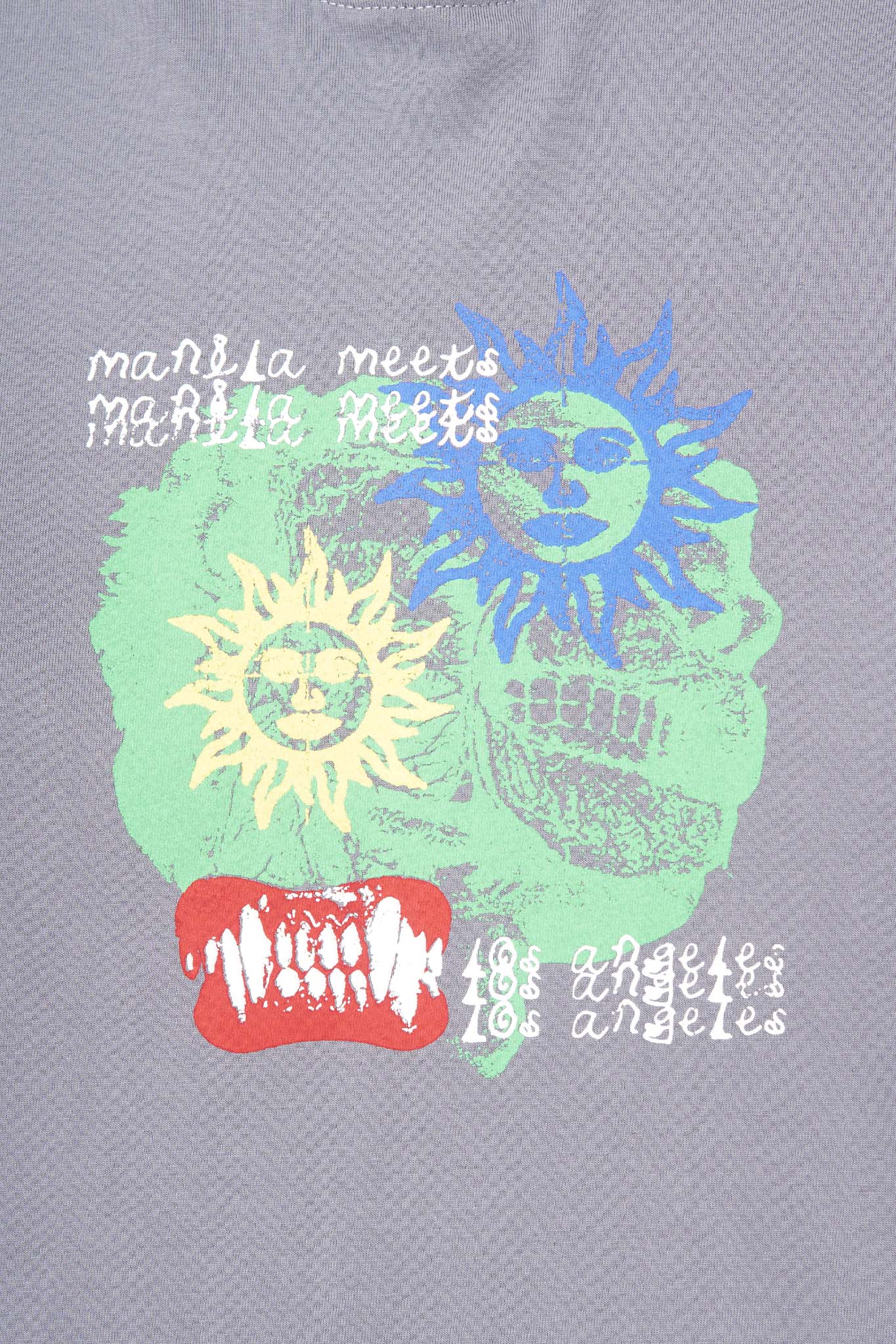 "SUN SEEKER" TEE IN GLACIER