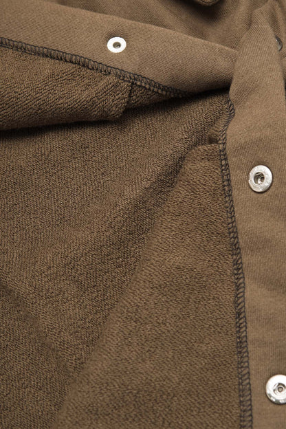 LOUNGE TRUCKER JACKET IN OLIVE DRAB