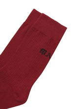 SANGRIA RED SOCKS (3 PACK)