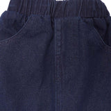 LITTLE HUMAN™ DENIM SKIRT IN DARK NAVY