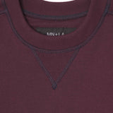 EXO™ MILITIA SWEATSHIRT IN WINE/NAVY