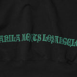 "ECHOES OF HEAVEN" SWEATSHIRT IN CAVIAR