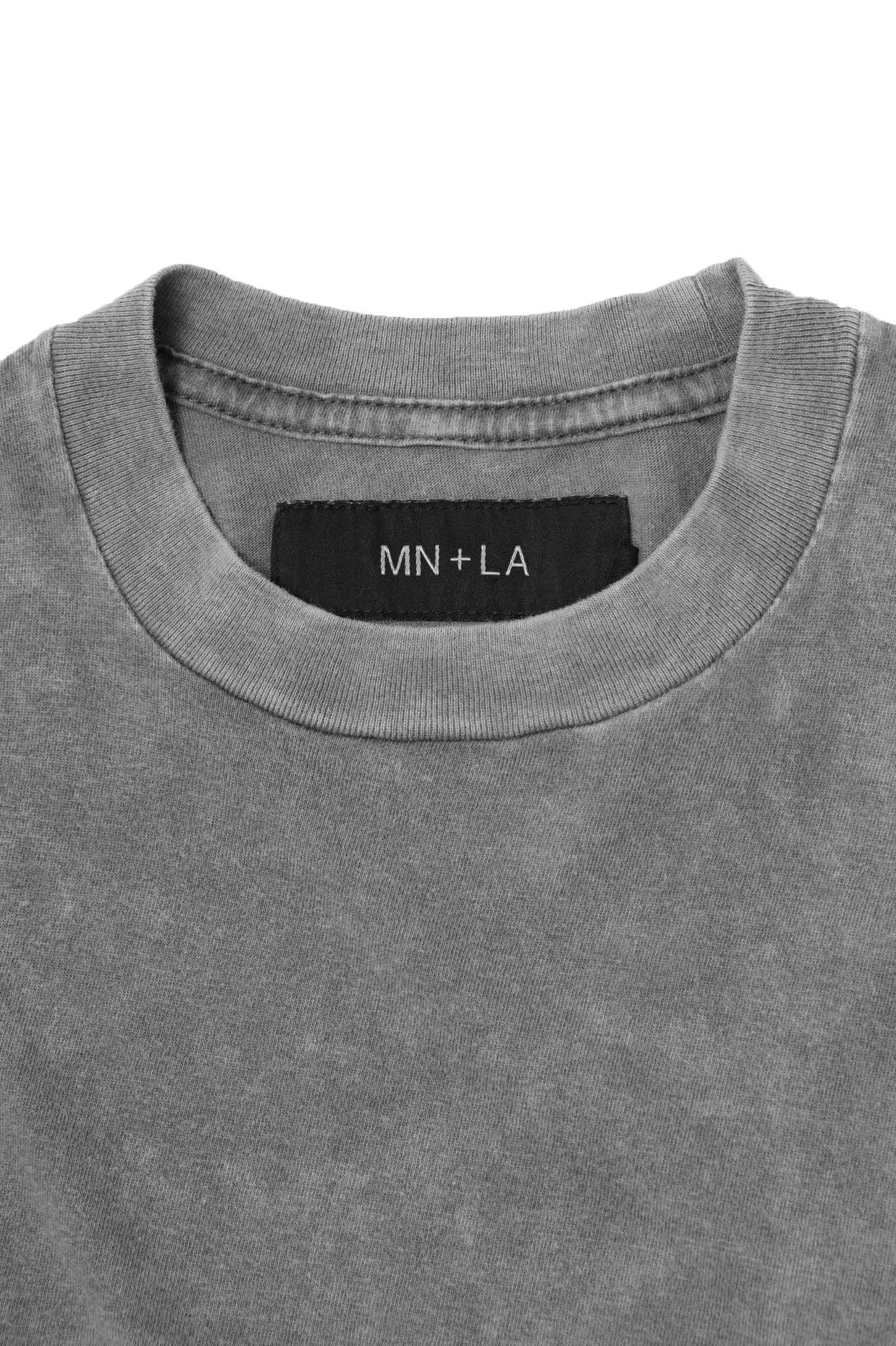 BOX LITE TEE IN LIGHT FOG