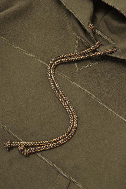 SHINOBI HOODIE IN OLIVE