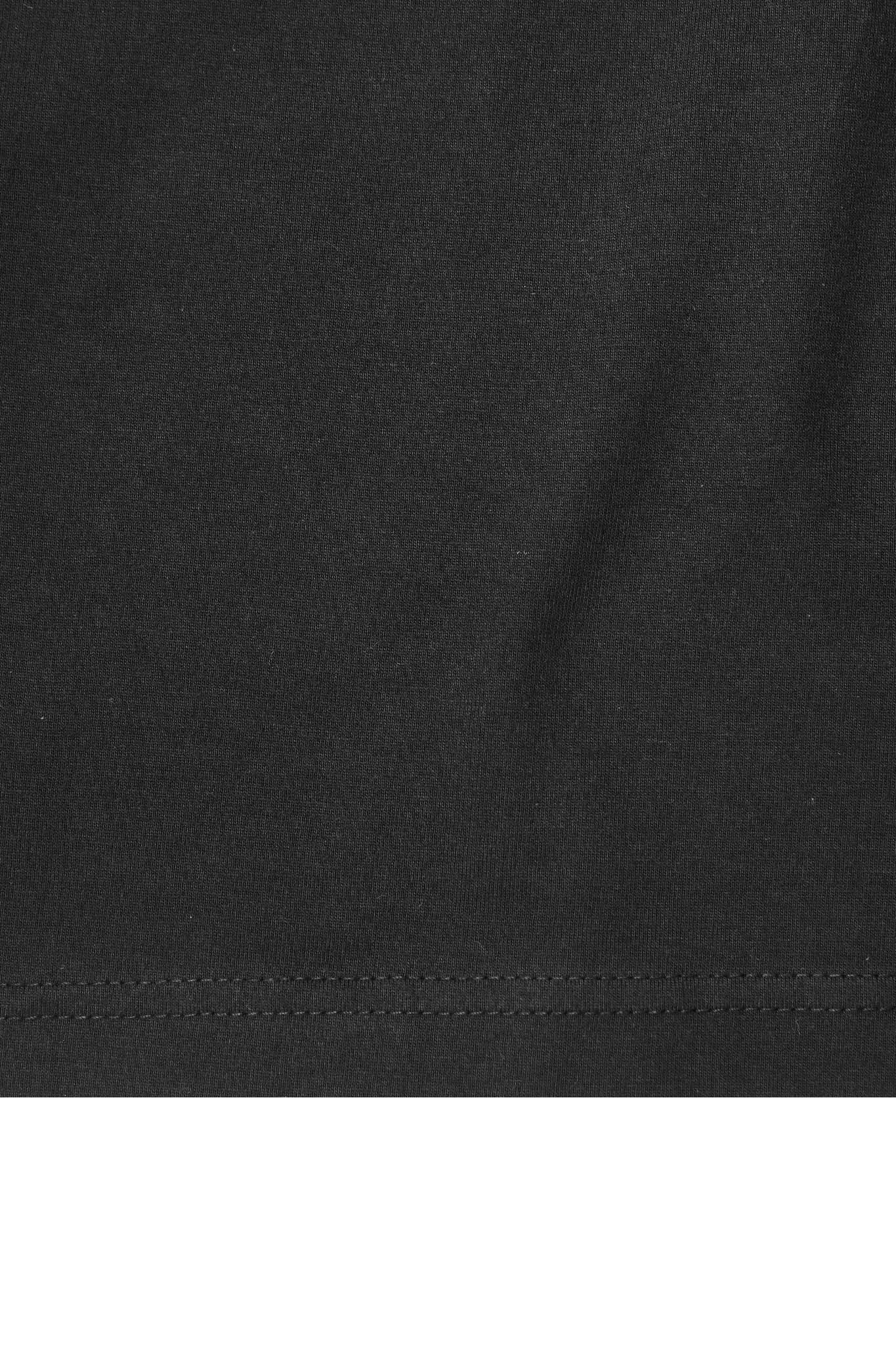 "KISS...DON'T TELL" TEE IN CAVIAR