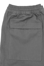 WIDE CROPPED PANTS IN NARDO GREY