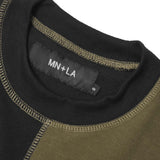NEEDLEWORK POCKET WAFFLE TEE IN TAIGA