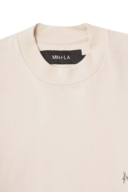 "MERCURIAL" ULTRA HEAVY TEE IN OAT