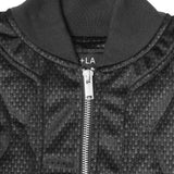 "FLOW" BOMBER JACKET IN CARBON