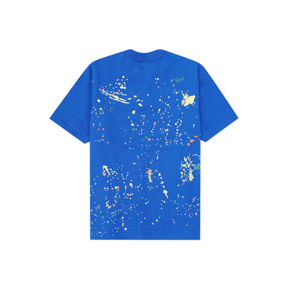 "PAINT SPLAT" LITTLE HUMAN™ TEE IN ELECTRIC BLUE