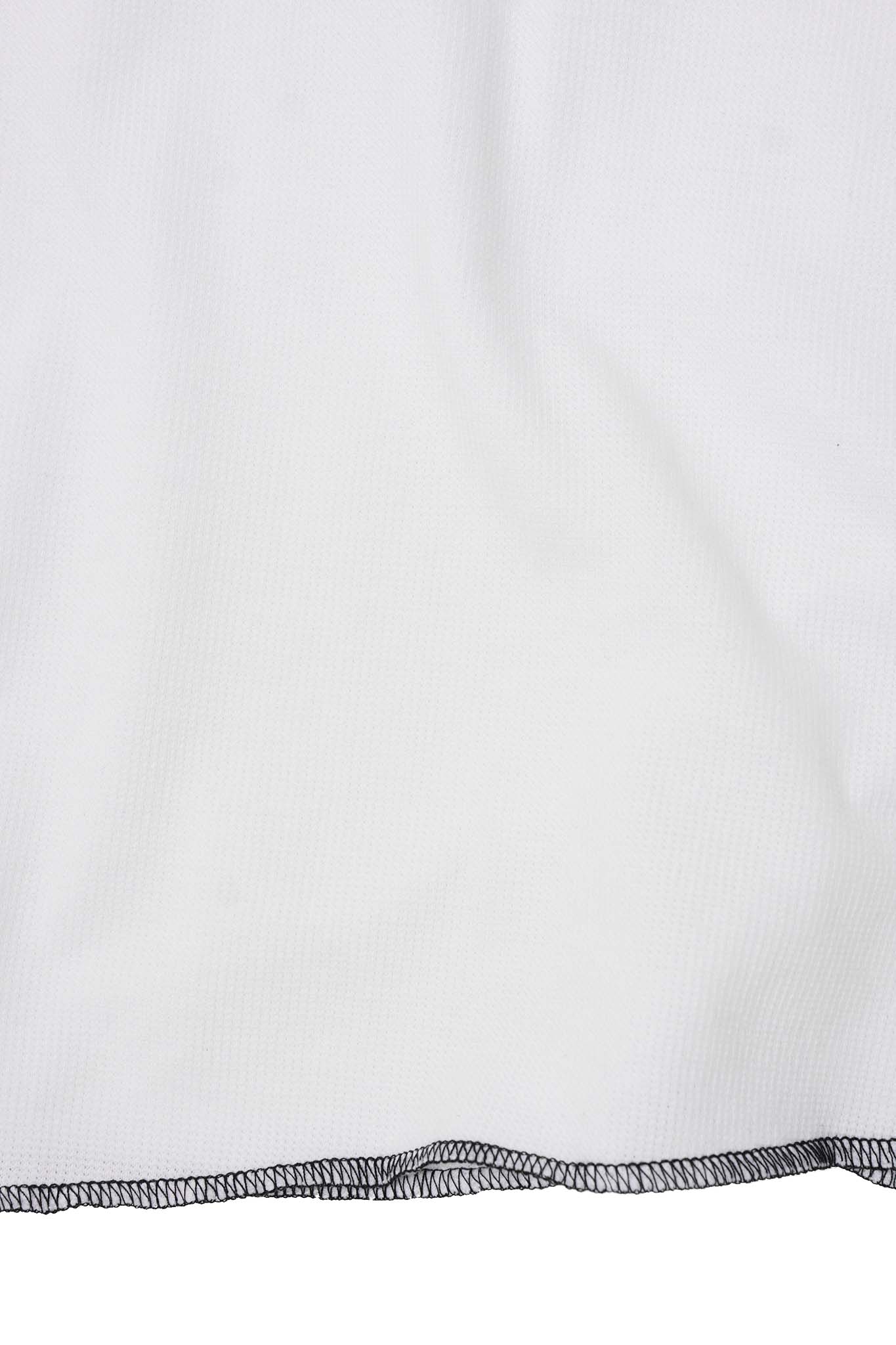 WAFFLE EXO™ MILITIA BOX TEE IN WHITE/CHARCOAL GREY