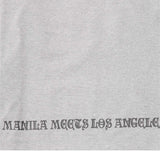 "LAST SUPPER" LONGSLEEVE TEE IN HEATHER GREY