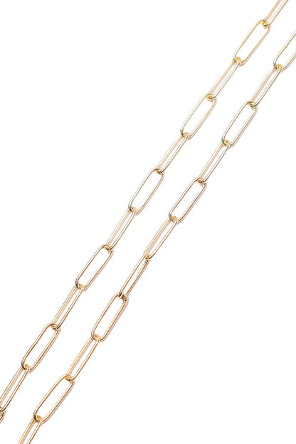 LUCENT LINK GOLD CHAIN NECKLACE