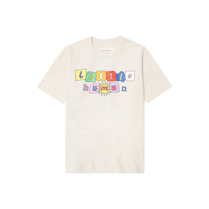 "SUN IS OUT" LITTLE HUMAN™ TEE IN OAT