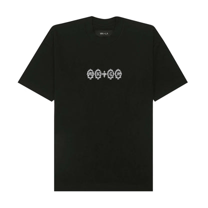 "SANCTUM" TEE IN ANTHRACITE