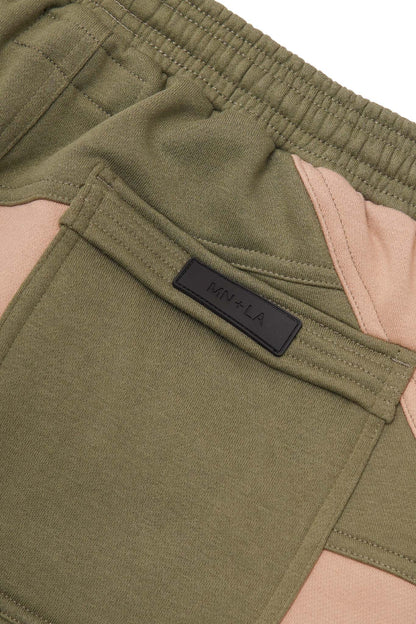 "DESERT SAGE" NEEDLEWORK HOUSE SHORTS