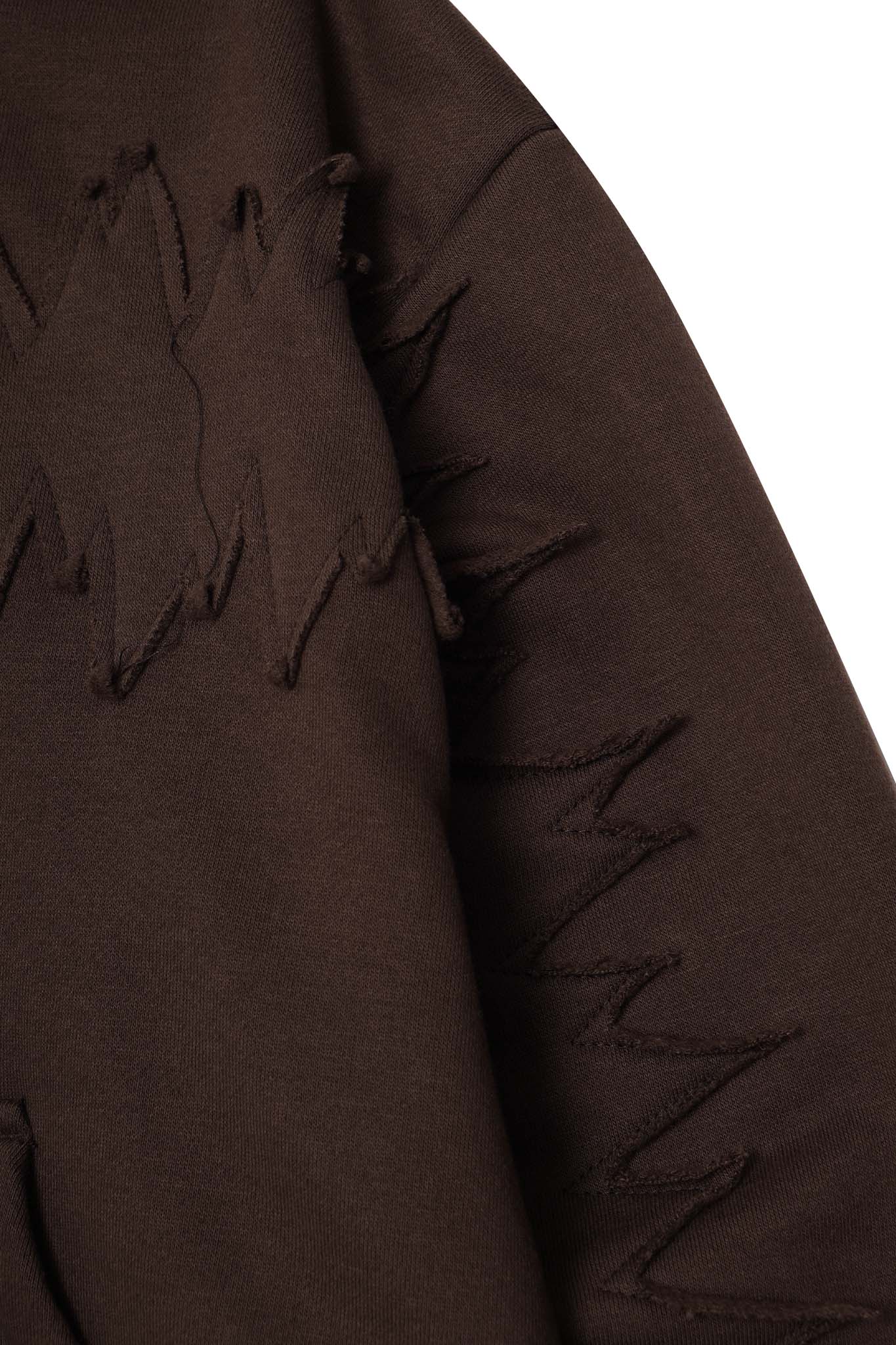 JURASSIC HOODIE IN WOOD