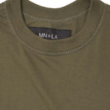 TWIN M'$ LOUNGE TEE IN OLIVE