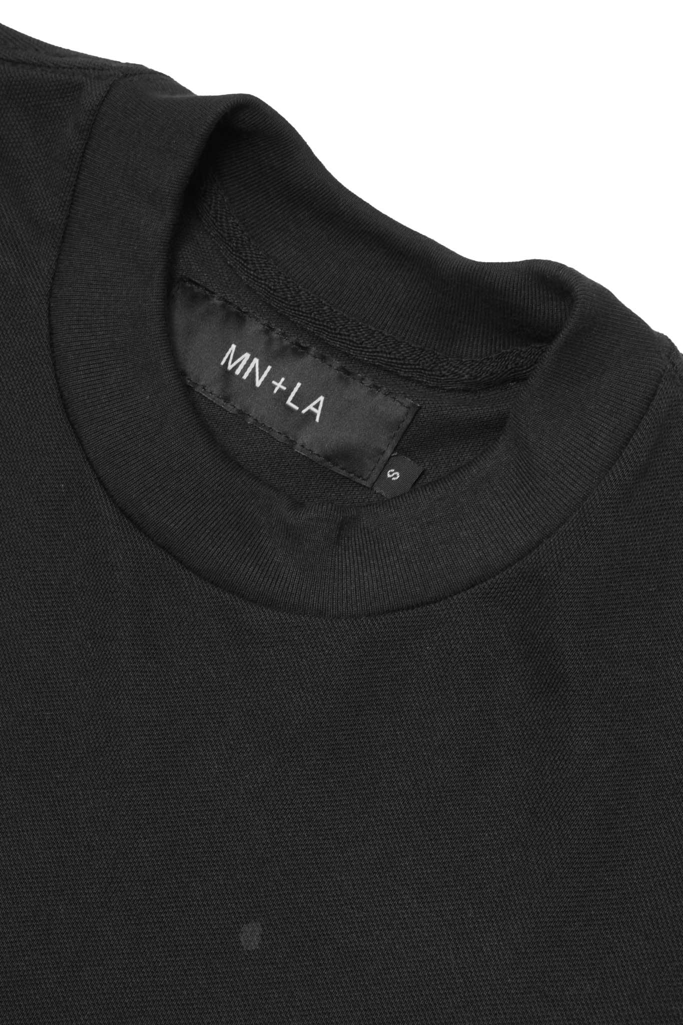 "HITTER" V3 PIQUE BOX TEE IN CAVIAR