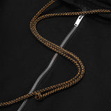 CLASSIC ZIP HOODIE IN ANTHRACITE