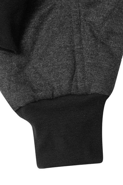 "FLOW" BOMBER JACKET IN MIDNIGHT HEATHER