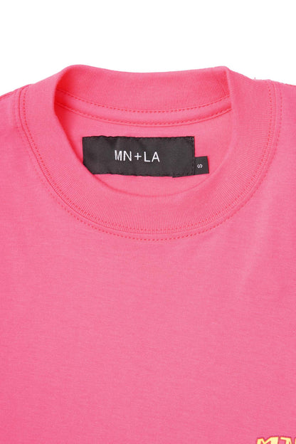 "THAI" LOGO TEE IN STATIC PINK
