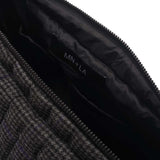 "FLOW" CROSS BAG IN PIGEON PLAID