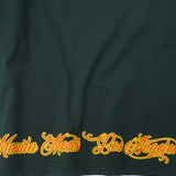 “BURNING STALLION” TEE IN HUNTER GREEN