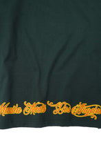 “BURNING STALLION” TEE IN HUNTER GREEN