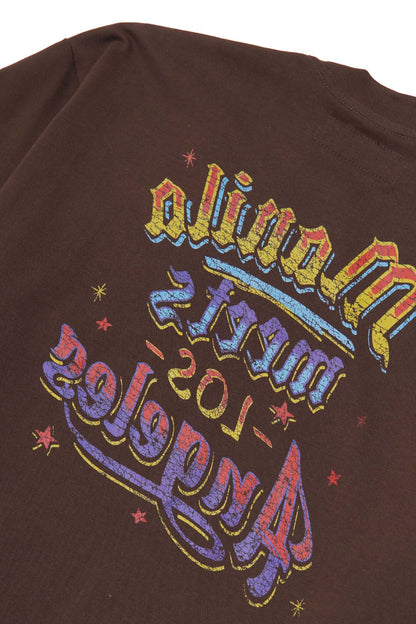 "CARNIVAL" ULTRA HEAVY TEE IN WOOD