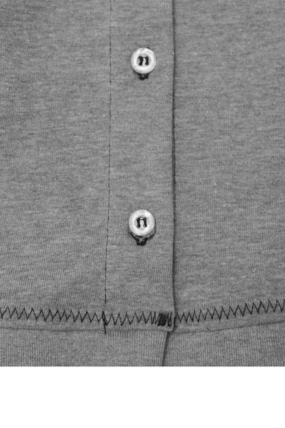 LITTLE HUMAN™ BASE SHIRT IN HEATHER GREY