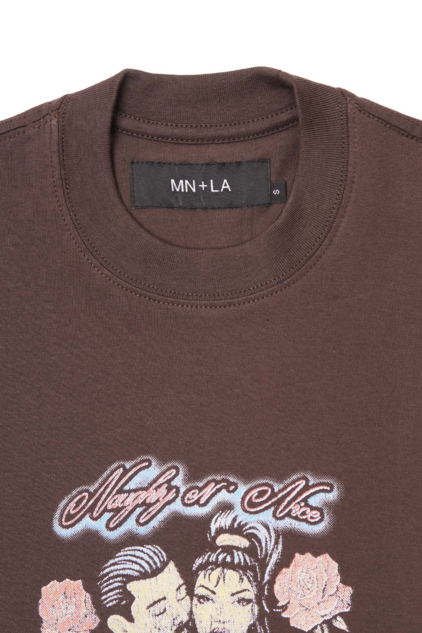 "EL ROMANTICO" TEE IN WOOD