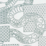 "YEAR OF THE SNAKE V2" WAFFLE TEE IN WHITE