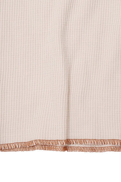 EXO™ MILITIA BOX WAFFLE TEE IN OAT/RUST