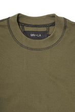 EXO™ PIQUE MOCK NECK TEE V5 IN OLIVE/ANTHRACITE