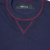 WAFFLE EXO™ MILITIA BOX TEE IN NAVY