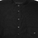 MANDARIN SHIRT IN ANTHRACITE