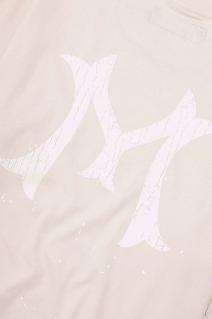 "HITTER" V3 CHOP CHOP LITE TEE IN POWDER PINK