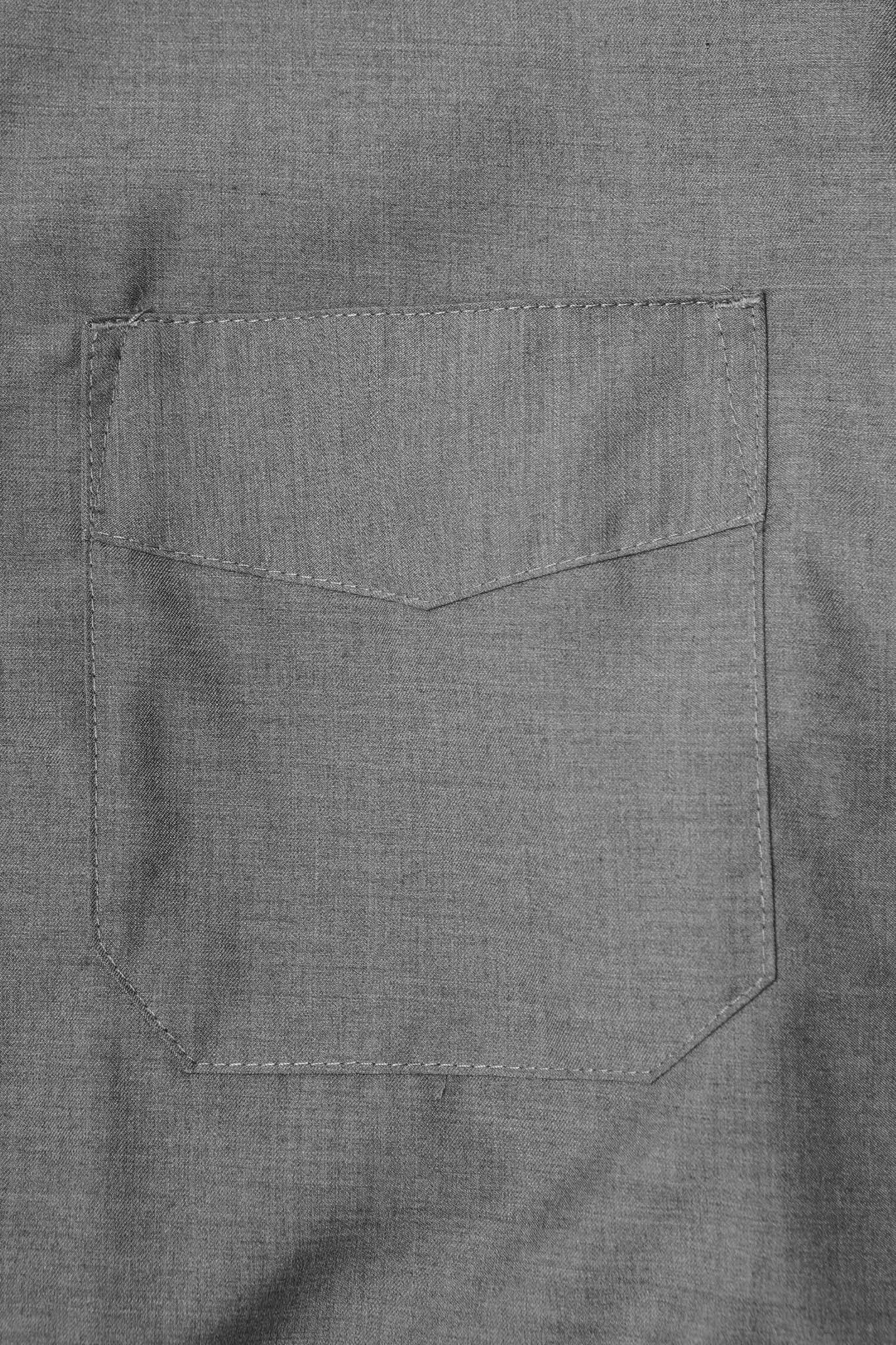 4 POCKET CUBAN SHIRT IN IRON GREY
