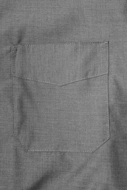 4 POCKET CUBAN SHIRT IN IRON GREY