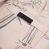 "WIRE WORK" PHAT SHORTS IN OAT