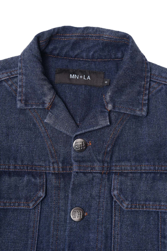 CHORE JACKET V2 IN FOG DENIM