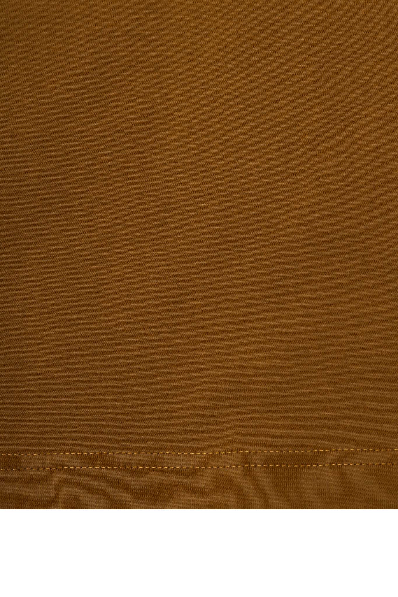 "REAR VIEW" ULTRA HEAVY TEE IN RUST