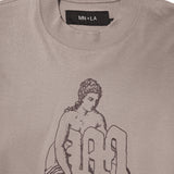 M'$ MOTHERLAND TEE IN TAN