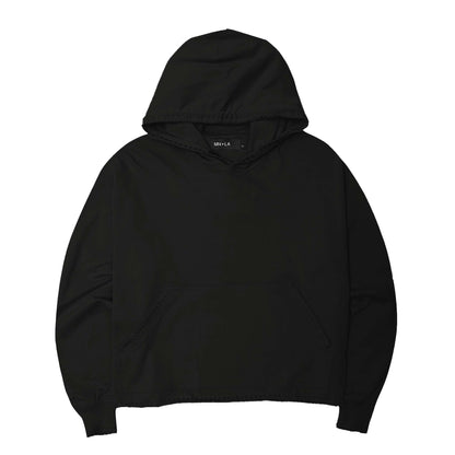 INCA HOODIE IN CAVIAR