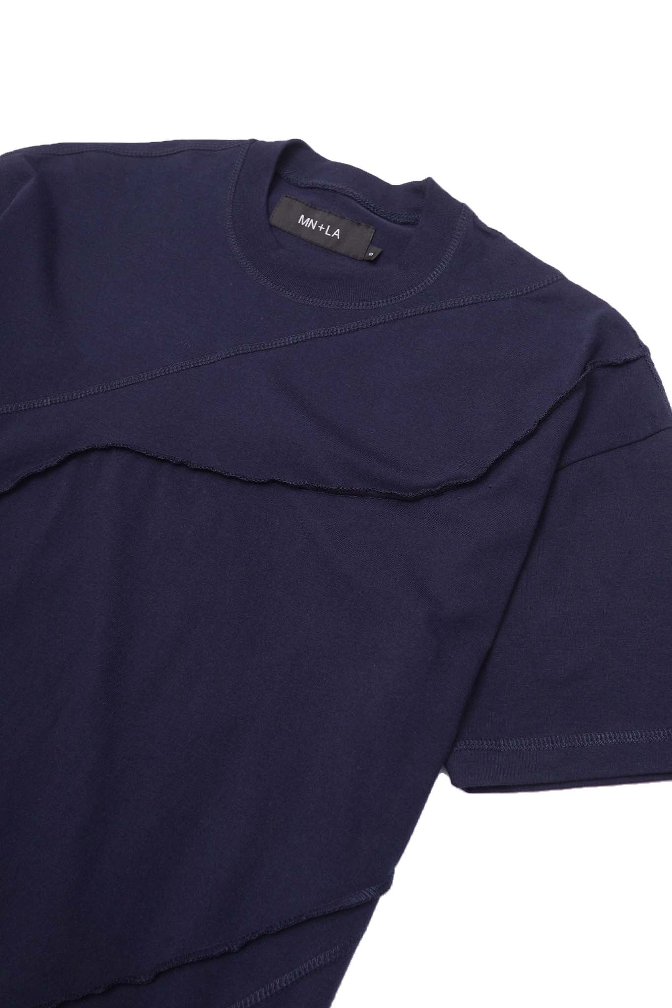 WAVE TEE IN NAVY