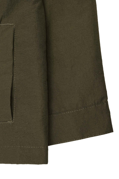SHINOBI OVERSHIRT IN OLIVE