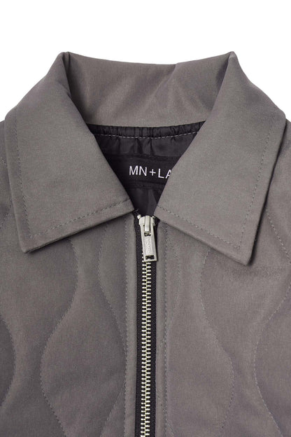 FLIGHT BOMBER JACKET IN NARDO GREY