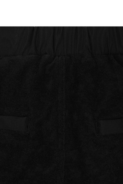 TOWEL SHORTS IN ANTHRACITE